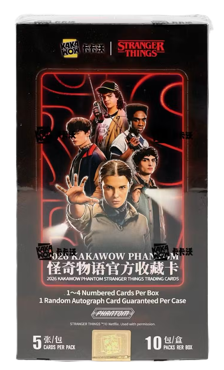 2026 Kakawow Phantom Stranger Things Hobby Box
