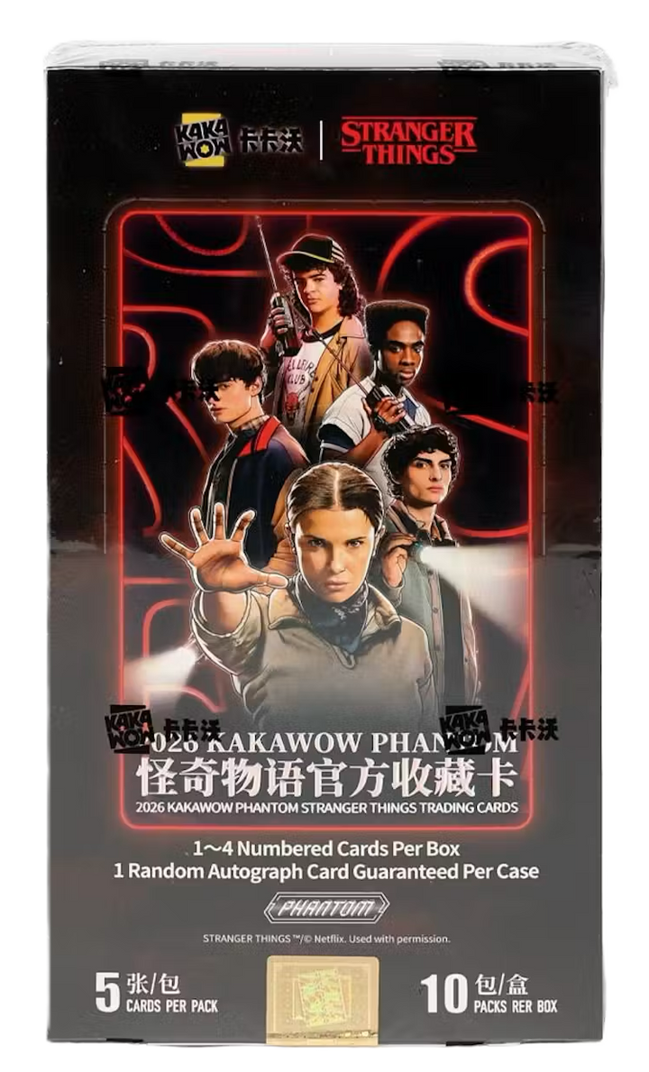 2026 Kakawow Phantom Stranger Things Hobby Box