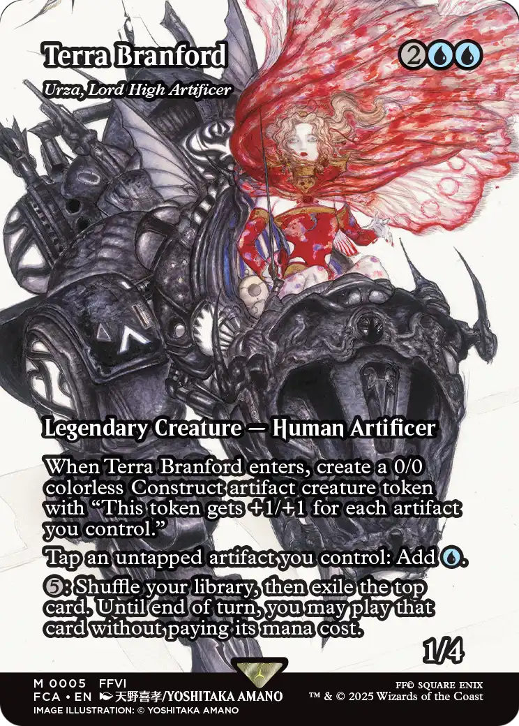 Terra Branford - Urza, Lord High Artificer (Showcase)