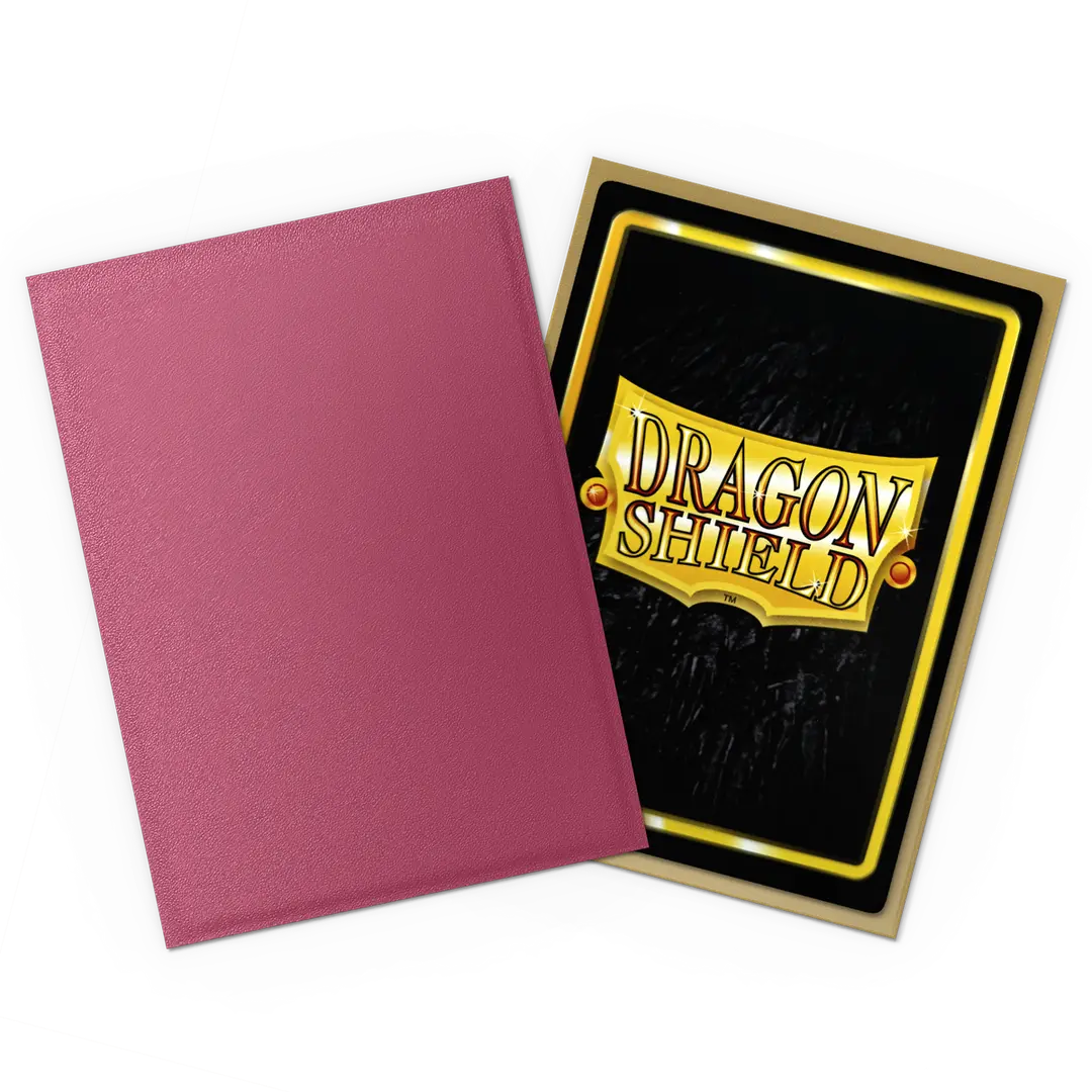 Dragon Shield - Pomegranate & Gold - Matte Dual Sleeves Dragon Shield - Pomegranate & Gold - Matte Dual Sleeves