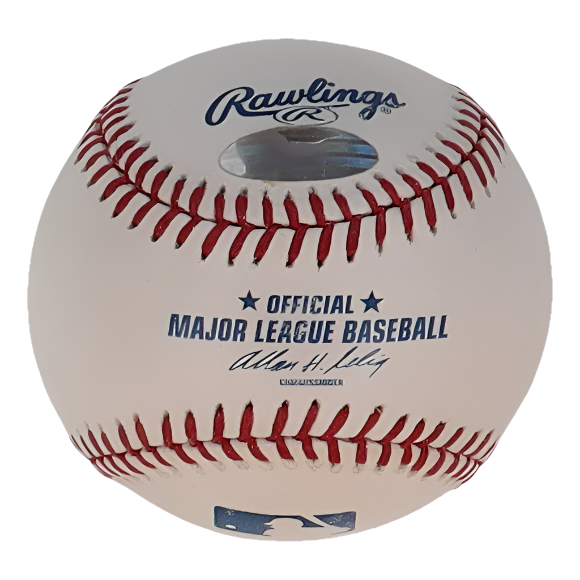 Hank Aaron Steiner Authentic Autographed Baseball with Case