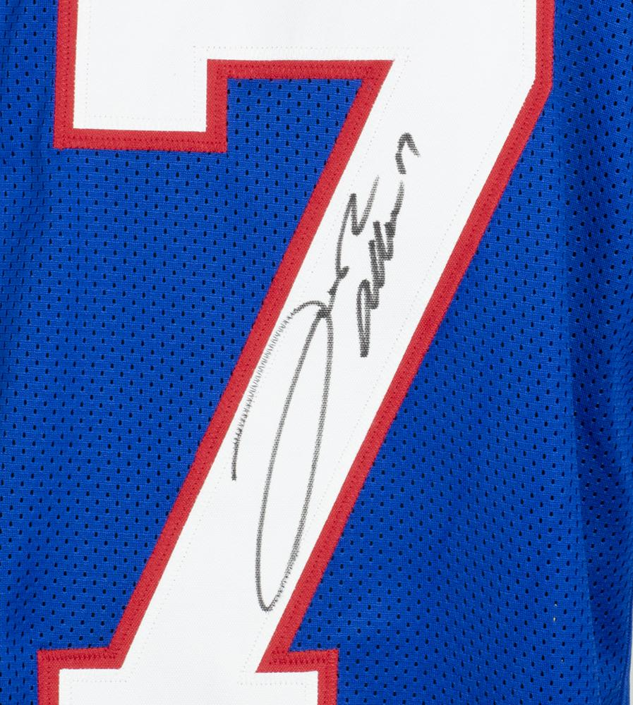 Josh Allen Autographed Signed Custom Jersey.  Beckett COA
