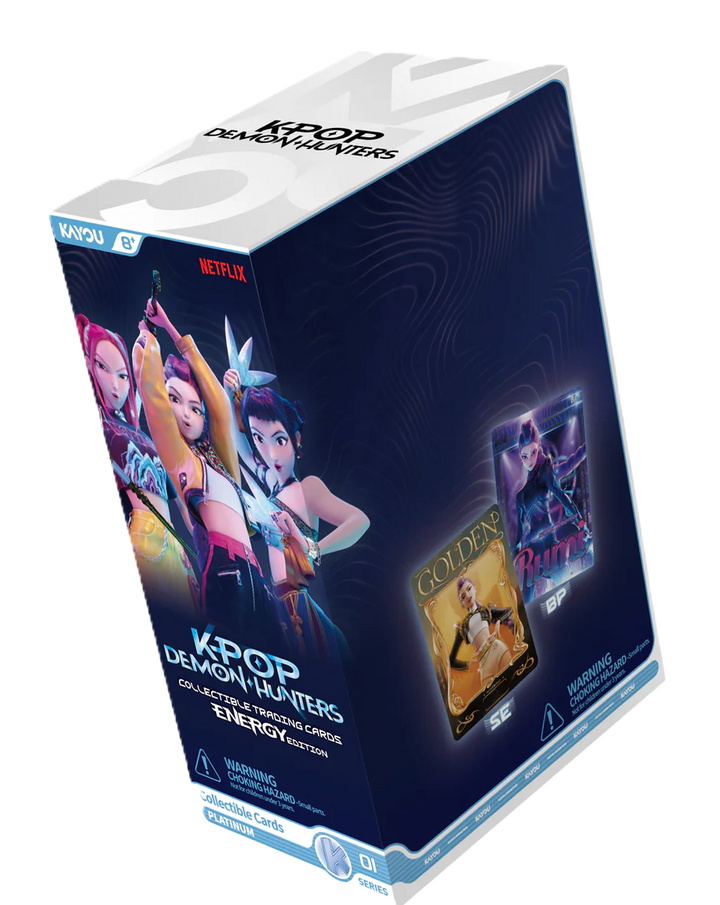 Kayou KPop Demon Hunters- World Tour Collectible Cards Hobby Box- Series 1 - Energy Edition