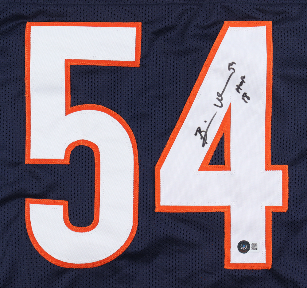 Brian Urlacher Autographed Signed Custom Jersey - Beckett Certified