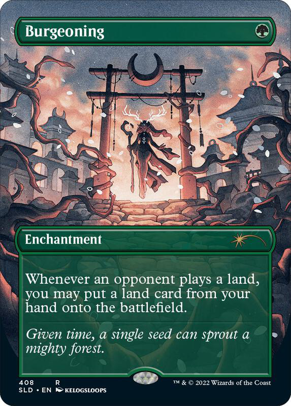 Burgeoning (Borderless) - Secret Lair Drop Series (SLD)