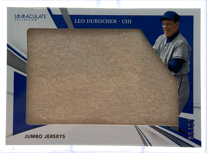 2021 Immaculate Collection  - Leo Durocher JJ-LEO - Jumbo Patch /25