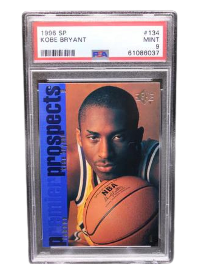 1996 SP Basketball - Kobe Bryant 134 - PSA 9