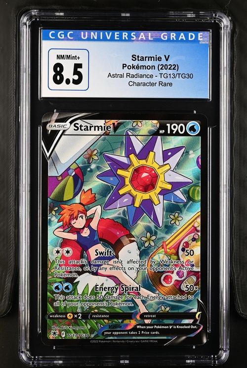 Starmie V - TG13/TG30 - Astral Radiance - Pokémon 2022 - CGC 8.5