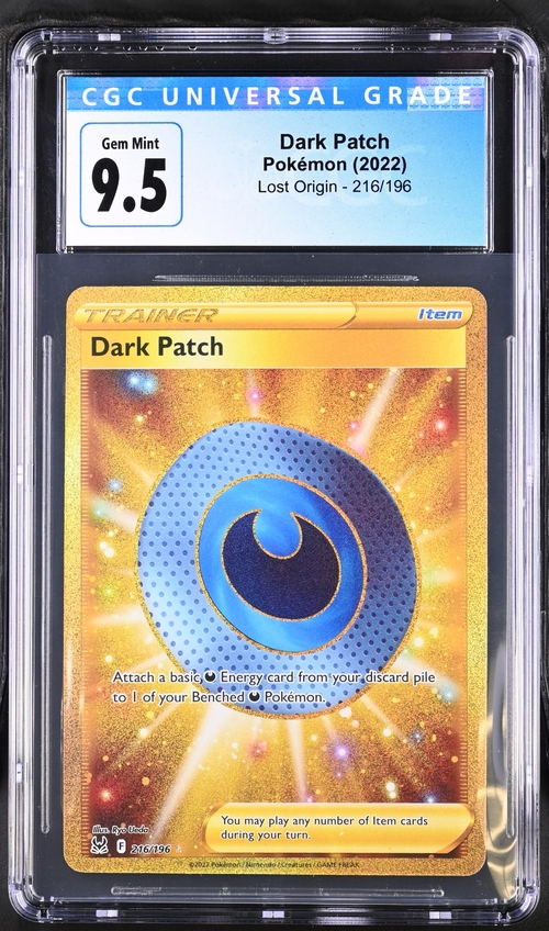 Dark Patch - Lost Origin - 2022 Pokemon - CGC 9.5
