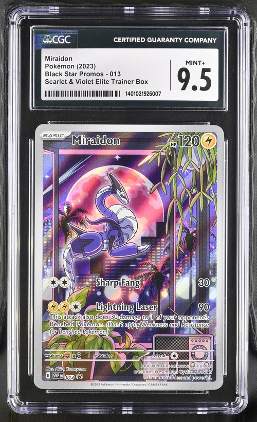 Miraidon - 013 - Back Star Promos - 2023 Pokemon - CGC 9.5