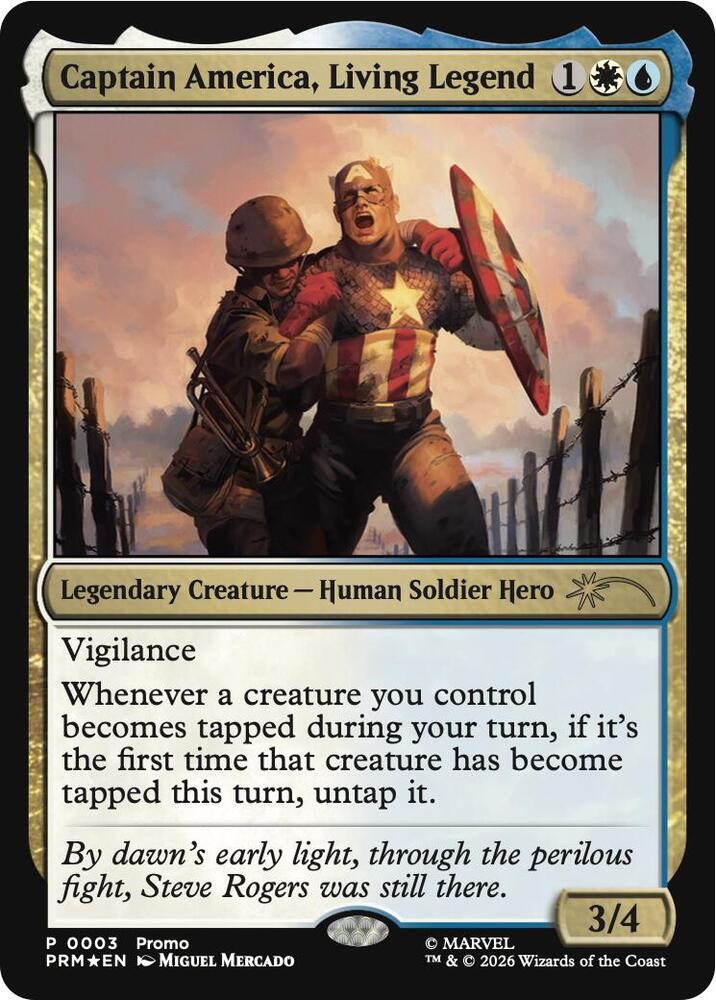Captain America, Living Legend - Media Promos (MEDIA)