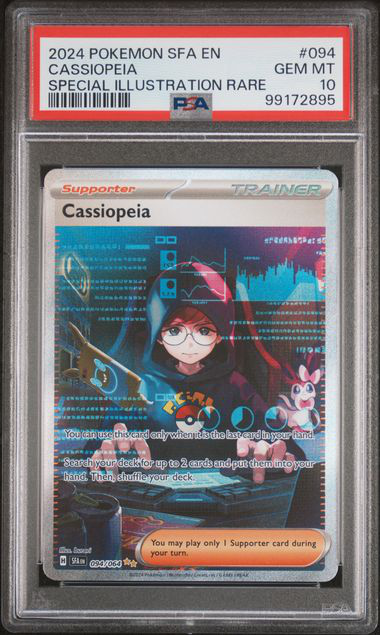 Cassiopeia 094/064 - Shrouded Fable - 2024 Pokemon - PSA 10