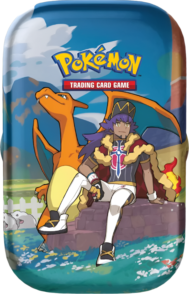Leon & Charizard Crown Zenith Mini Tin