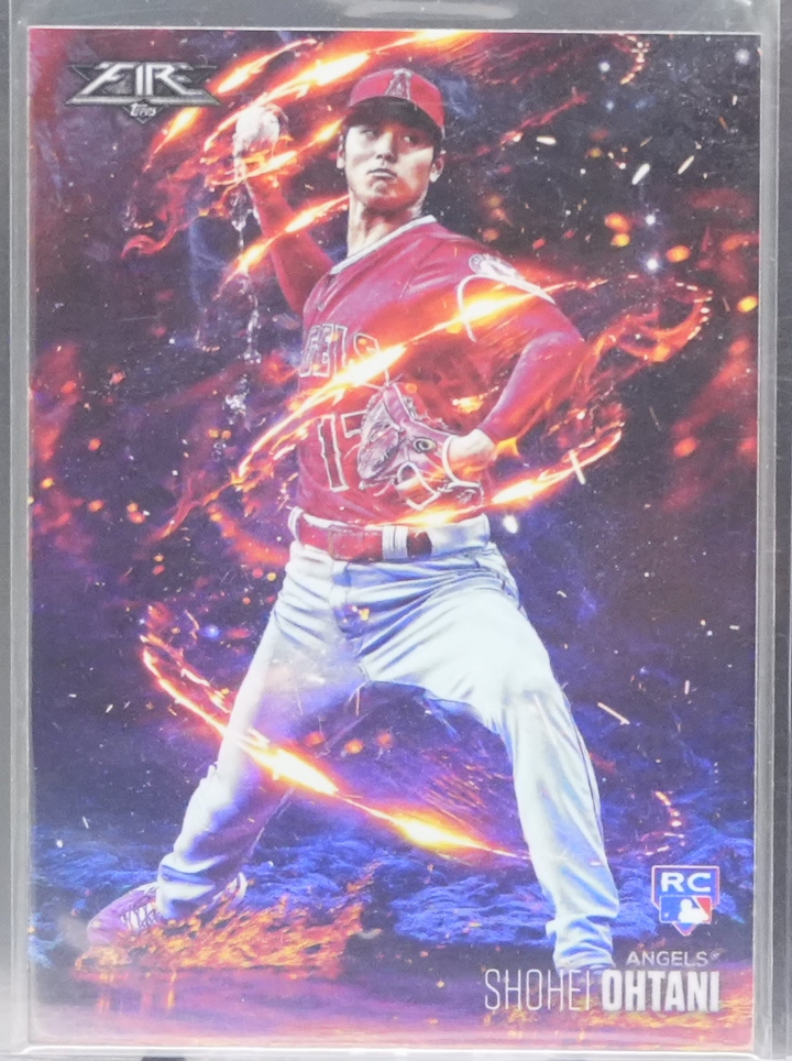 2018 Topps Fire Baseball - Shohei Ohtani FT-13 - Flame Throwers