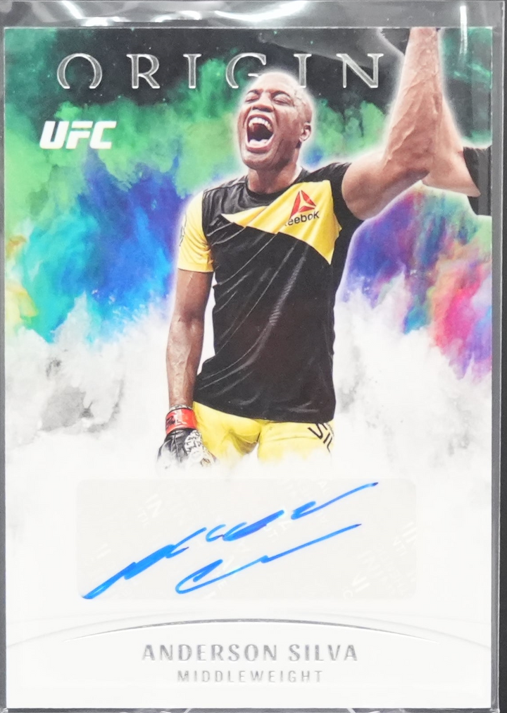 2022 Panini Chronicles Origins UFC - Anderson Silva OA-ASV - Origins Auto