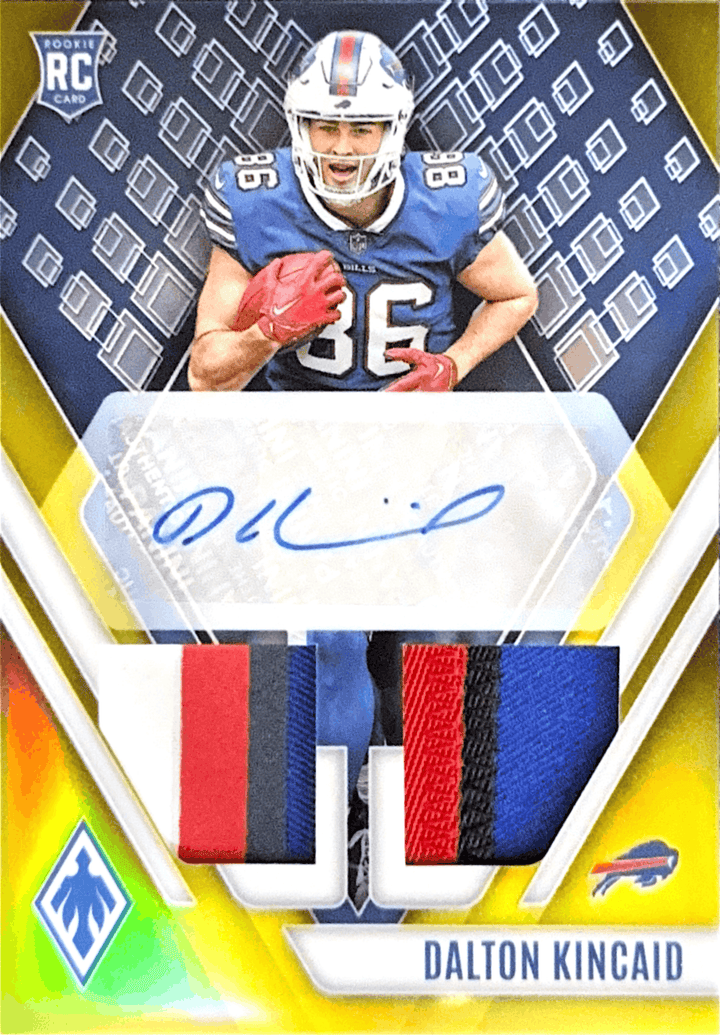 2023 Phoenix Dalton Kincaid Prime Dual Patch Auto /75 #RAD-DK RC