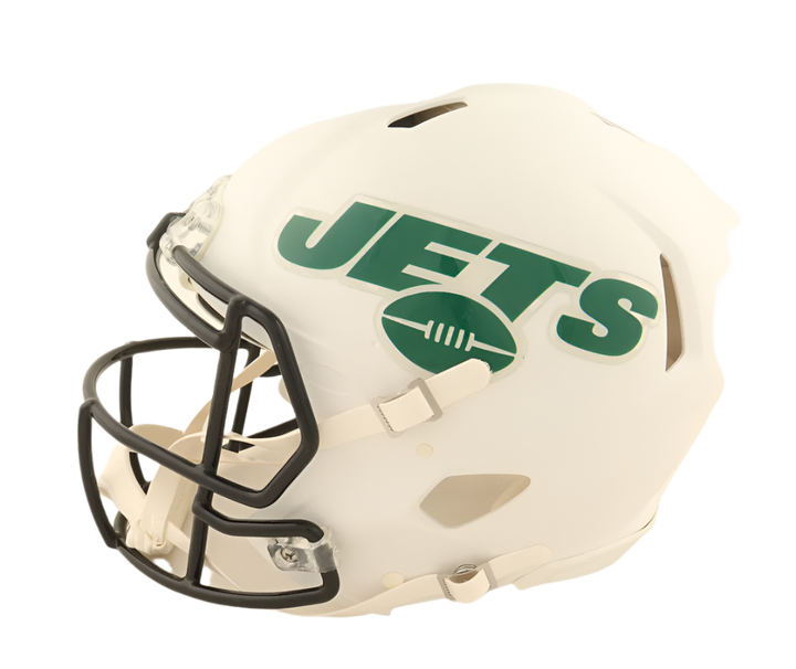 Sam Darnold Autographed Signed Full Size Authentic Alternate Flat White NFL Helmet