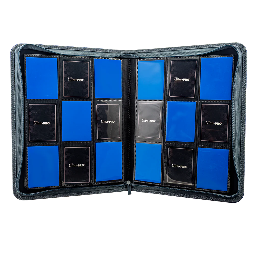 Vivid Deluxe 9-Pocket Zippered Ultra PRO Binder