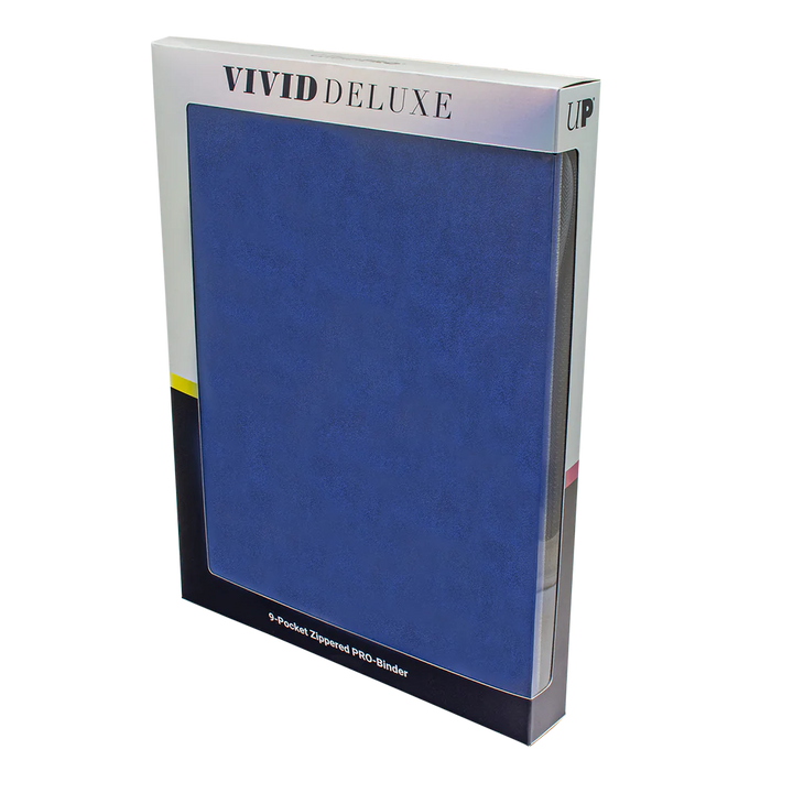 Vivid Deluxe 9-Pocket Zippered Ultra PRO Binder