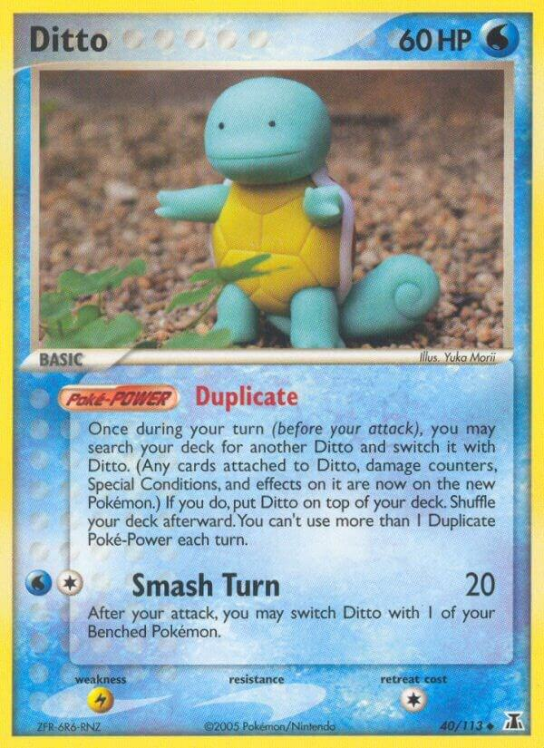 Ditto - 040/113 (Squirtle) - EX Delta Species (DS)