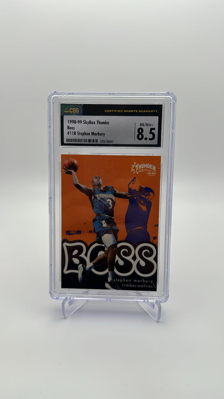 1998-99 Skybox Thunder - Stephon Marbury 11B - Boss - CSG CGC 8.5