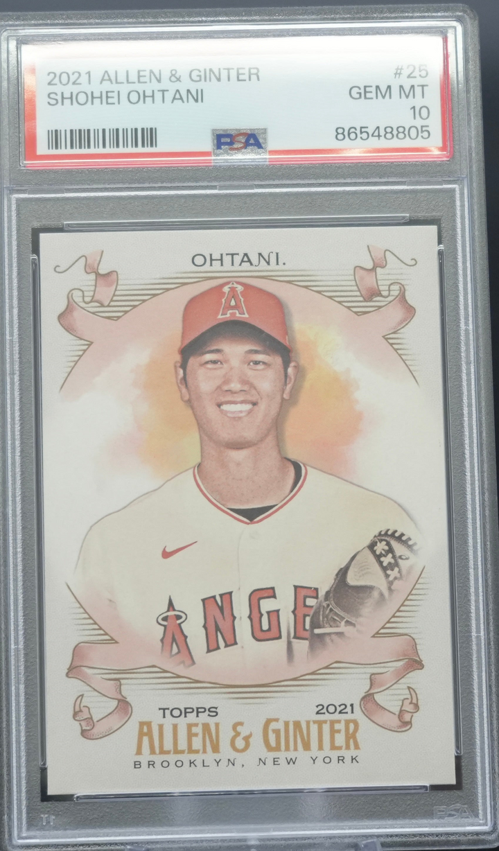 2021 Topps Allen & Ginter - Shohei Ohtani 25 - PSA 10