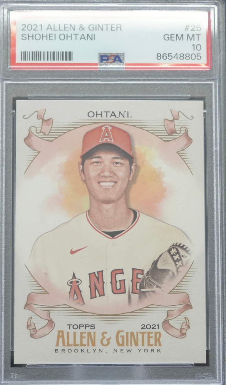 2021 Topps Allen & Ginter - Shohei Ohtani 25 - PSA 10