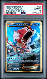 Gyarados EX 123 - Breakpoint XY - 2016 Pokemon - PSA 10