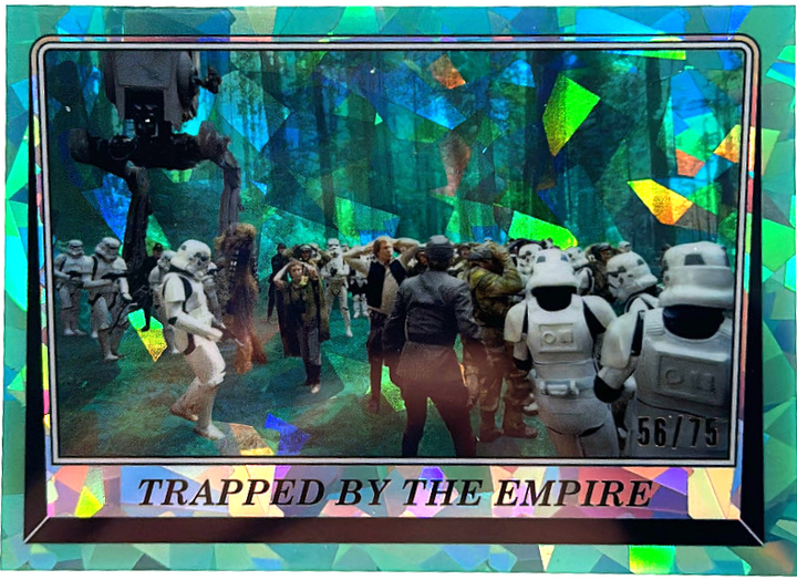 2023 Star Wars Sapphire - Trapped By The Empire 191 - Teal /75