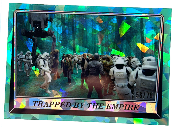 2023 Star Wars Sapphire - Trapped By The Empire 191 - Teal /75