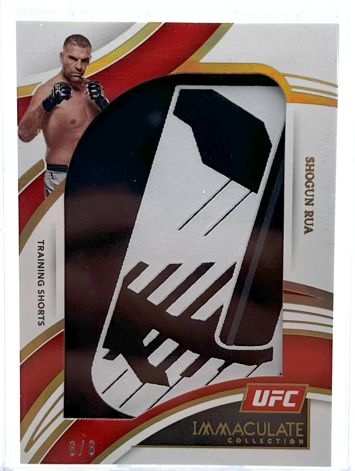 2022 Panini Immaculate UFC - Shogun Rua JM-SGH - Training Shorts /6