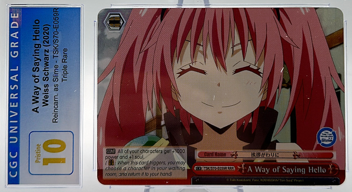 A Way of Saying Hello TSK/S70-E059R RRR - Weiss Schwarz - CGC 10