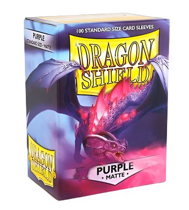 Pochettes Dragon Shield : Violet Mat (Boîte de 100)