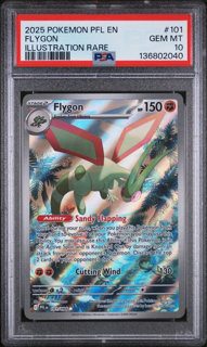 Flygon 101/094 Phantasmal Flames - 2025 Pokemon - PSA 10