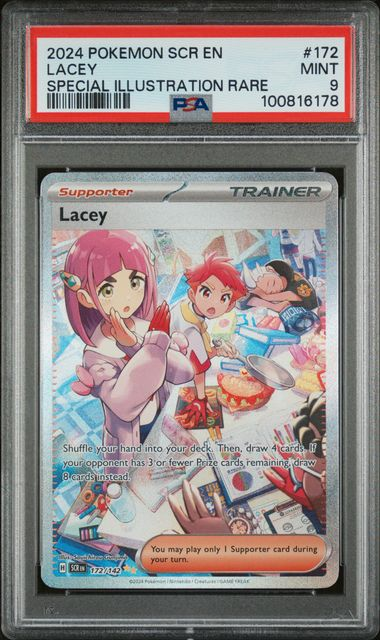 Lacey - Stellar Crown - 2024 Pokemon - PSA 9