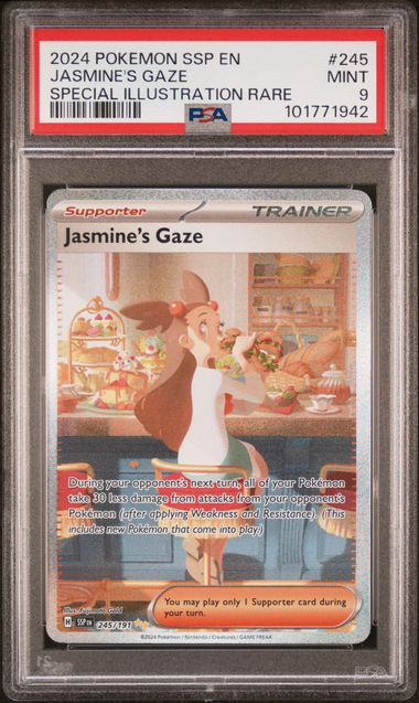 Jasmine's Gaze - Surging Sparks - 2024 Pokemon - PSA 9