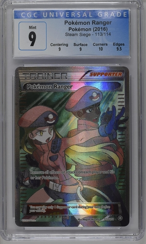 Pokemon Ranger - Steam Siege - 2016 Pokemon - CGC 9