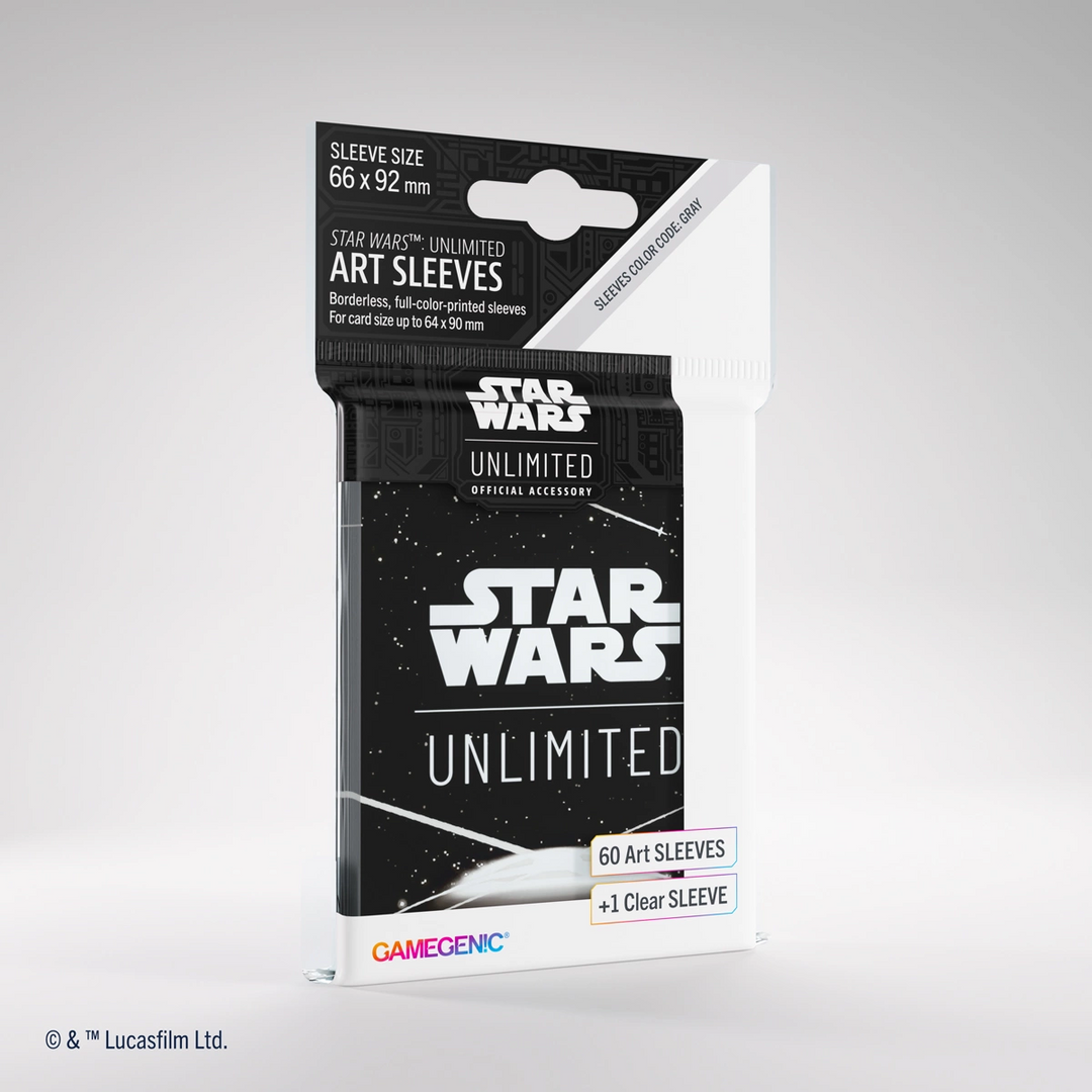 black and white card sleeves Star Wars : Unlimited Art Sleeves Ahsoka Tano