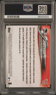 2018 Topps Update - Shohei Ohtani Ichiro US153 - PSA 10