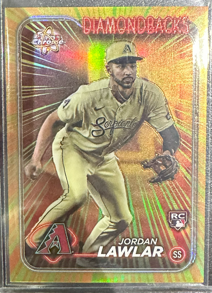 2024 Topps Chrome - Jordan Lawlar RR-13 - Radiating Rookie