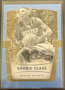 2003-04 Flair Final Edition - Carmelo Anthony 83 - Blue Rookie /799