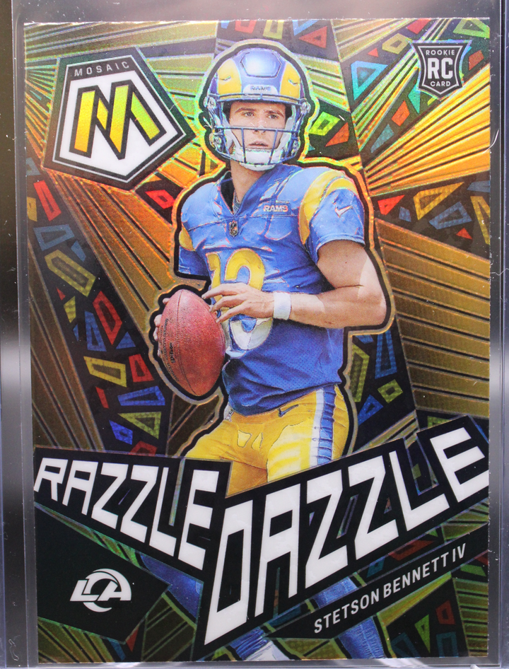 2023 Panini Mosaic Football - Stetson Bennett IV RD-20 - Razzle Dazzle SP