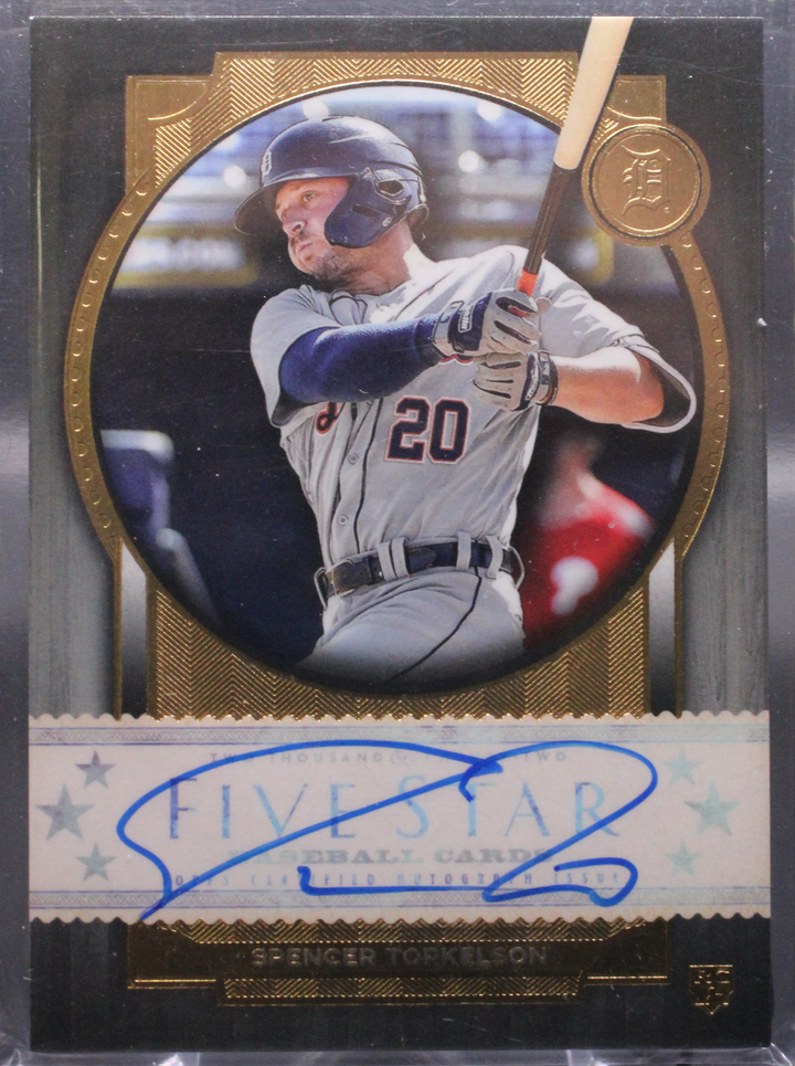 2022 Topps Five Star Baseball - Spencer Torkelson FSA-ST - On Card Auto