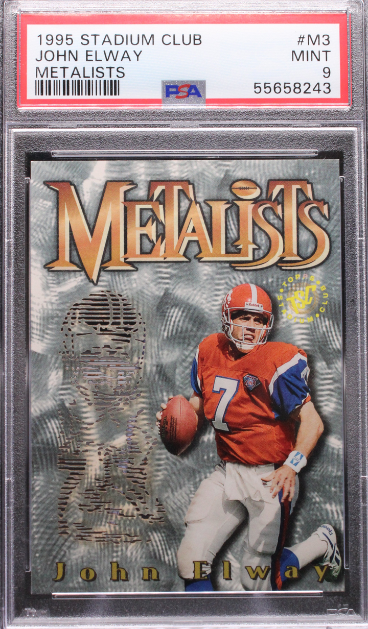 1995 Stadium Club - John Elway M3 - PSA 9