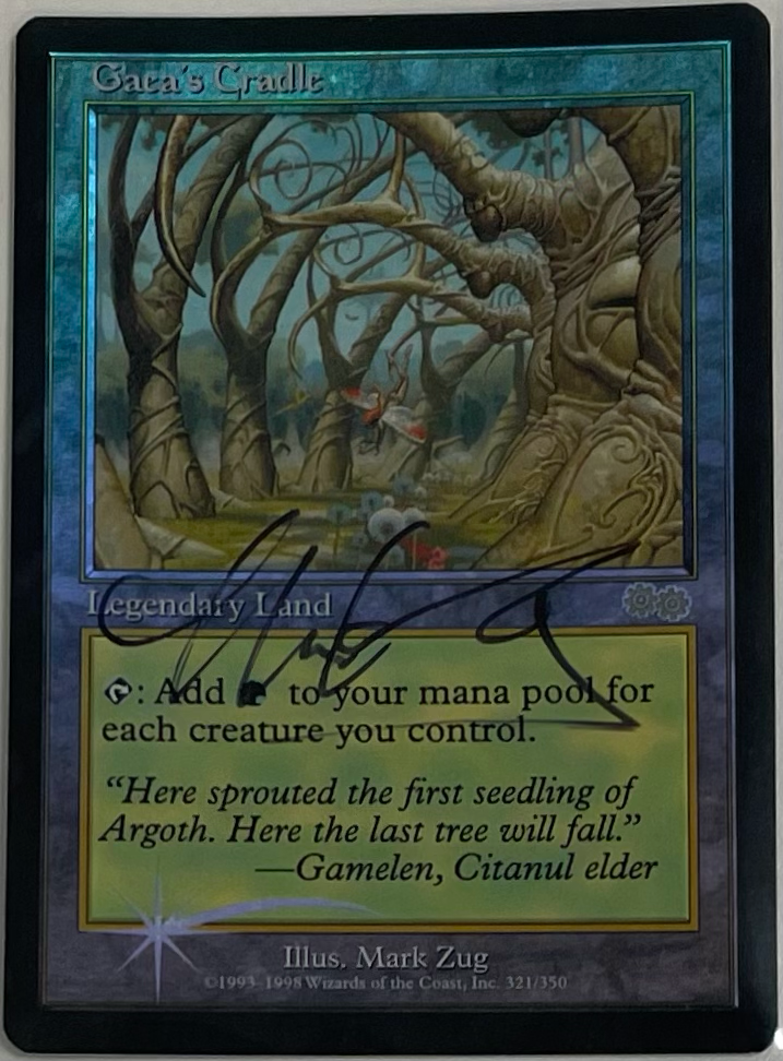 Gaea's Cradle - Signed - Judge Promos (JDG)