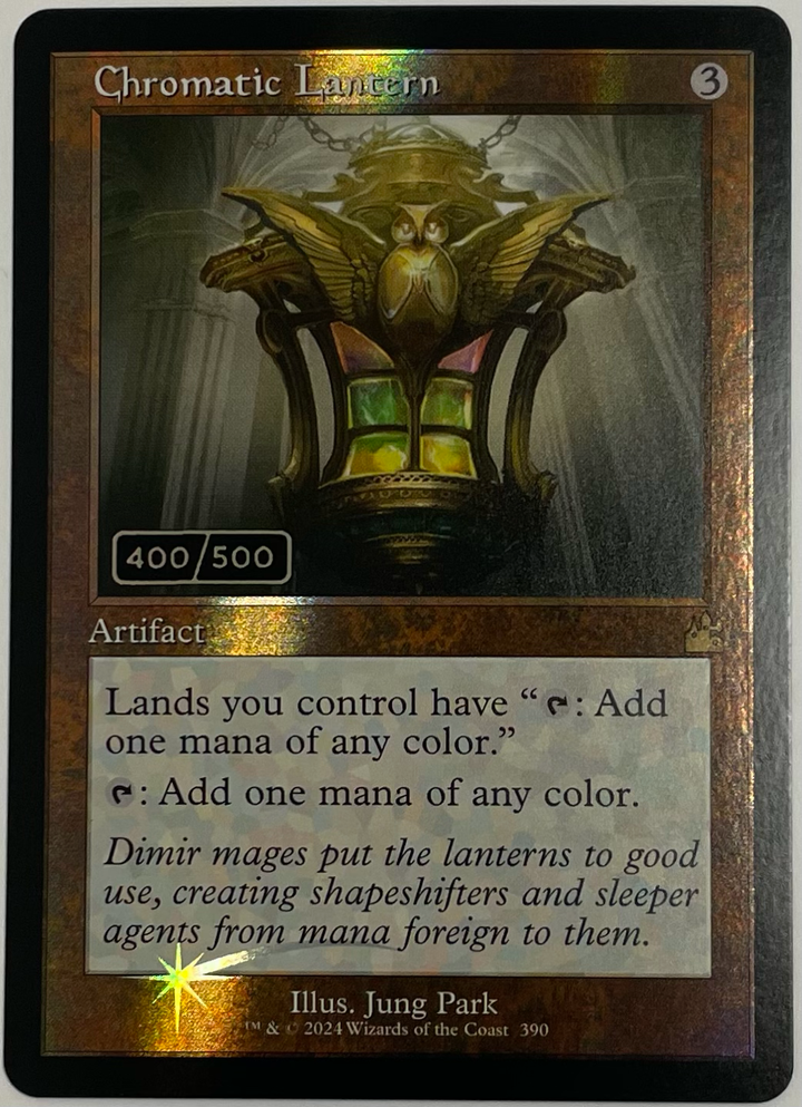 Chromatic Lantern (Retro Frame) (Serial Numbered) - Ravnica Remastered (RVR)