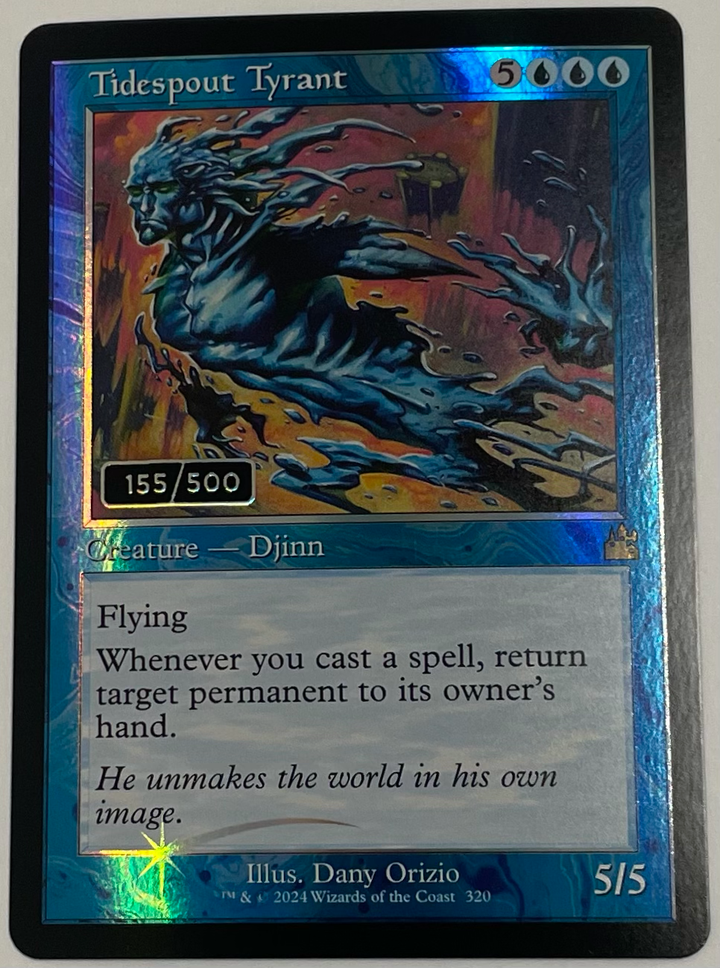 Tidespout Tyrant (Retro Frame) (Serial Numbered) - Ravnica Remastered (RVR)