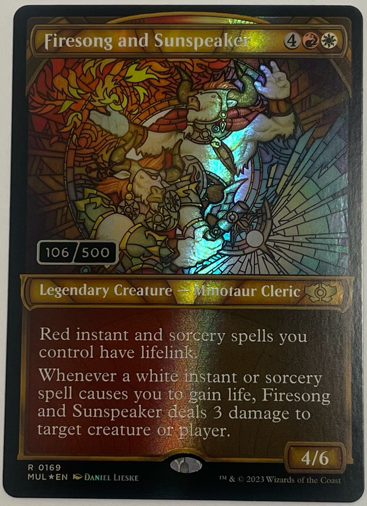 Firesong and Sunspeaker (Serial Numbered) - March of the Machine: Multiverse Legends (MUL)
