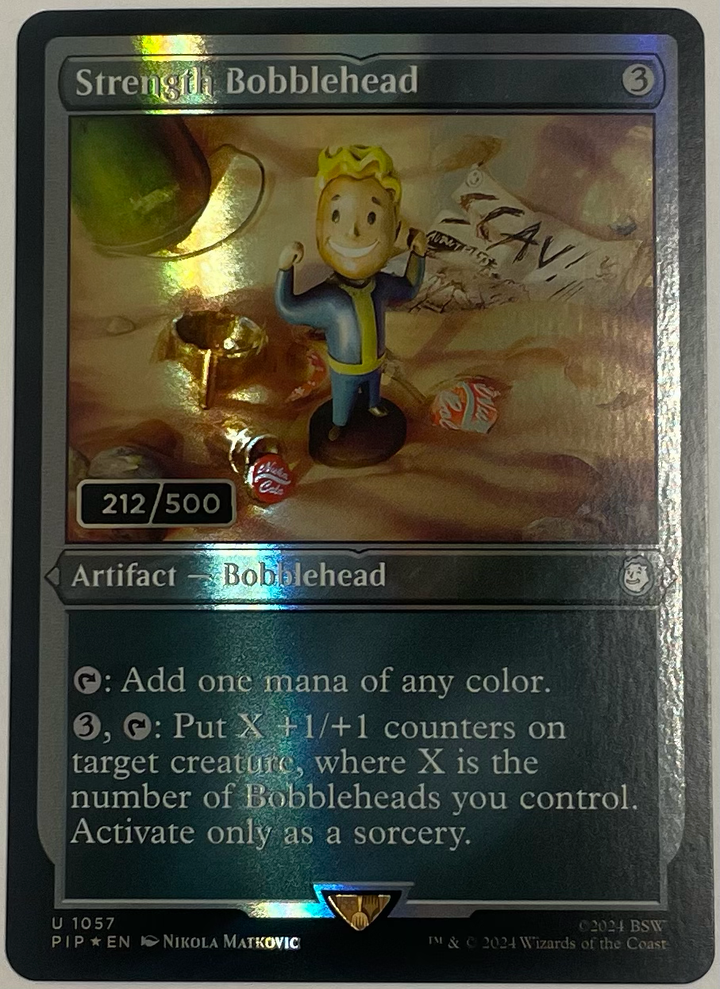 Strength Bobblehead (Serial Numbered) - Universes Beyond: Fallout (PIP)