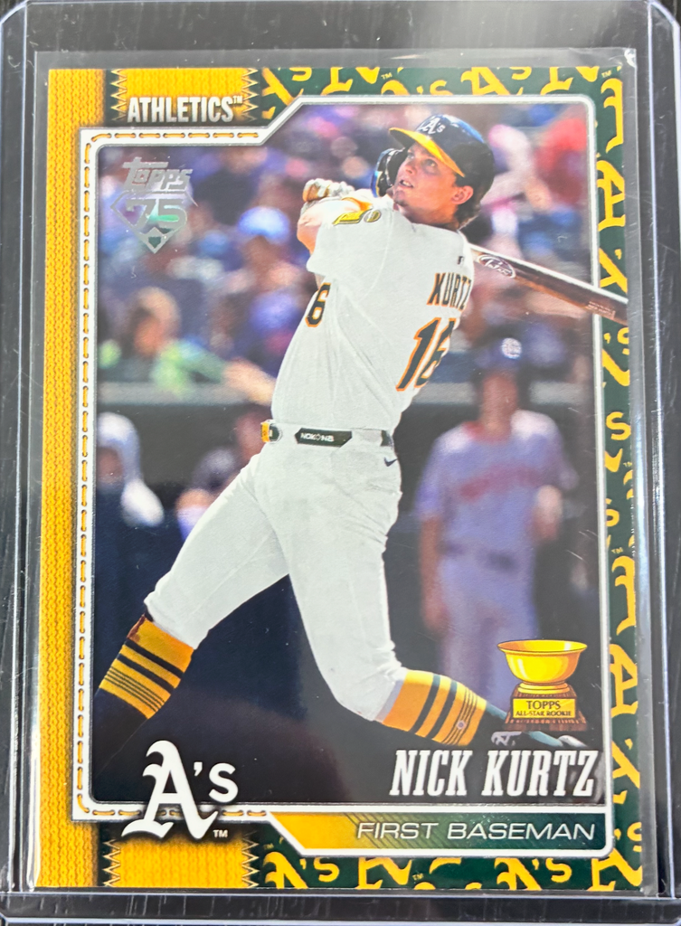 2026 Topps Series One Baseball - Nick Kurtz Team Color Border 